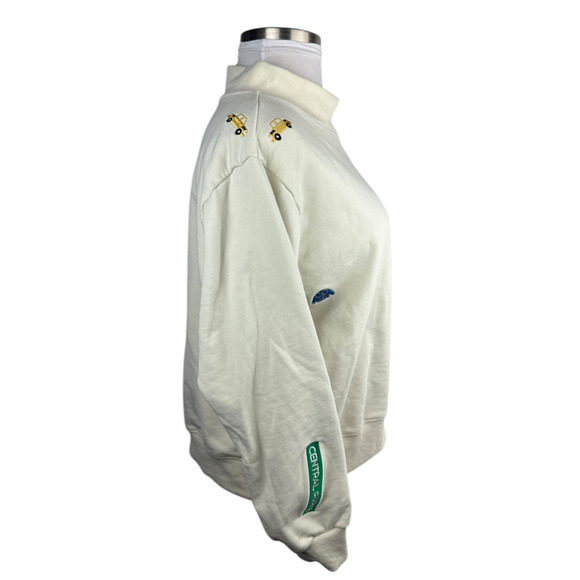 Parke Limited Edition NYC Pop-Up Patch Sweatshirt Embroidered Central Parke L/XL - Picture 9 of 14